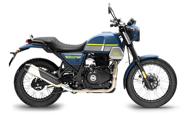 2023 Royal Enfield Scram 411 - Skyline Blue - Click for OTD Pricing- IN STOCK!
